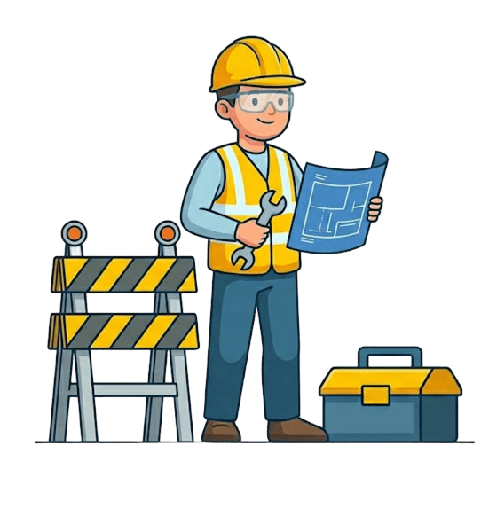 Ilustración de Construcción y Actualización