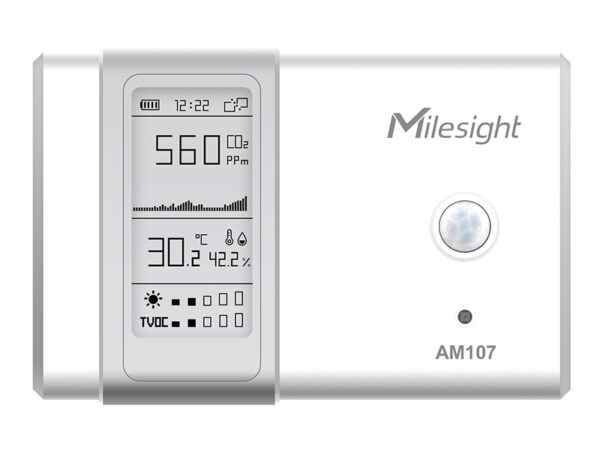 MLS AM107 868M Milesight AM107 868M Sensor multiple de ambiente interior 7 sensores en uno LoraWan 868 MHz