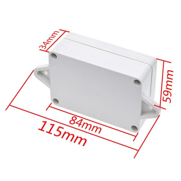 Caja impermeable para Proyectos Electrónicos 85x58x33mm - Imagen 2