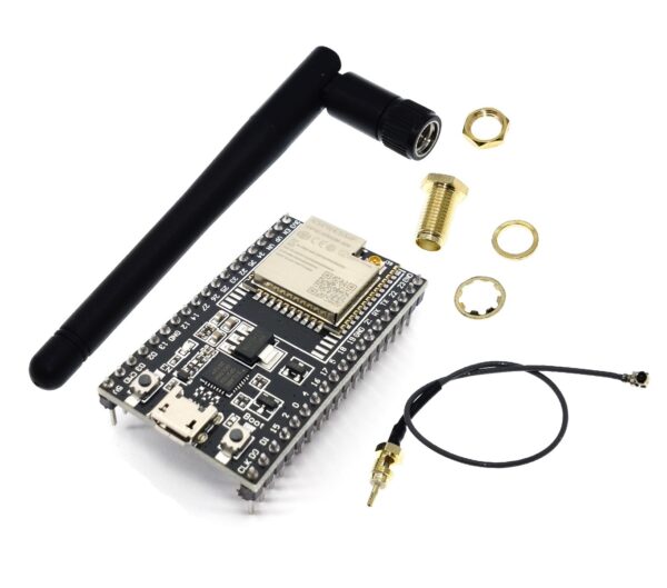 ESP32 DEVKITC V4 WROOM32U Genérico + Antena WiFi Abatible - Imagen 3